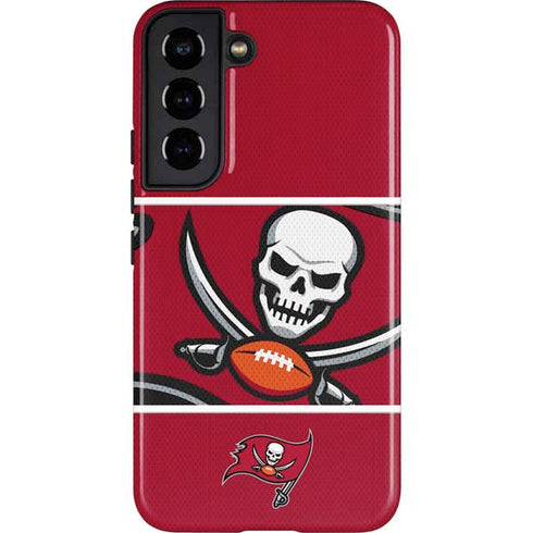 NFL Tampa Bay Buccaneers Zone Block Galaxy S22 Pro Case
