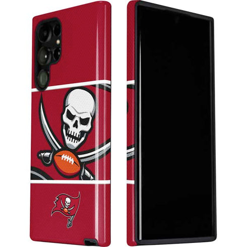 NFL Tampa Bay Buccaneers Zone Block Galaxy S22 Ultra Pro Case