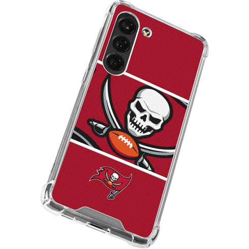 NFL Tampa Bay Buccaneers Zone Block Galaxy S23 Clear Case
