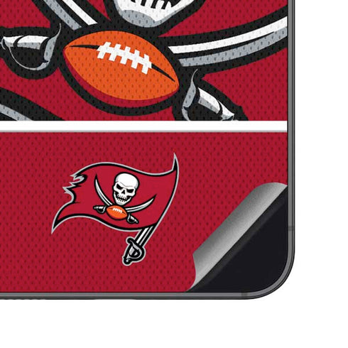 NFL Tampa Bay Buccaneers Zone Block Galaxy S23 FE Skin