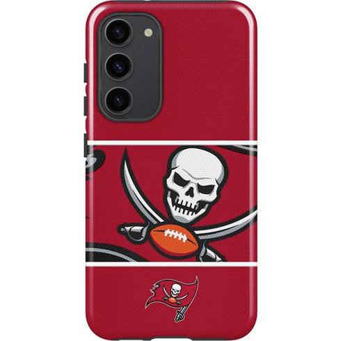 NFL Tampa Bay Buccaneers Zone Block Galaxy S23 Plus Pro Case