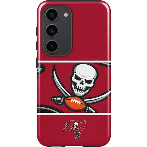 NFL Tampa Bay Buccaneers Zone Block Galaxy S23 Pro Case
