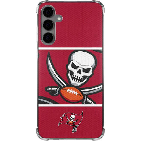 NFL Tampa Bay Buccaneers Zone Block Galaxy S24 Plus Clear Case