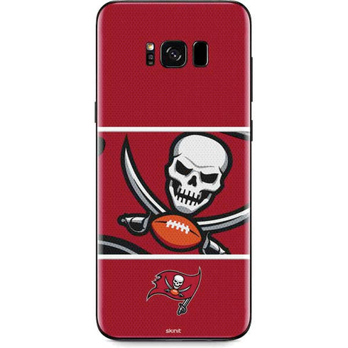 NFL Tampa Bay Buccaneers Zone Block Galaxy S8 Plus Skin