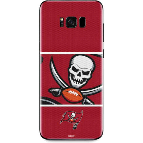 NFL Tampa Bay Buccaneers Zone Block Galaxy S8 Skin
