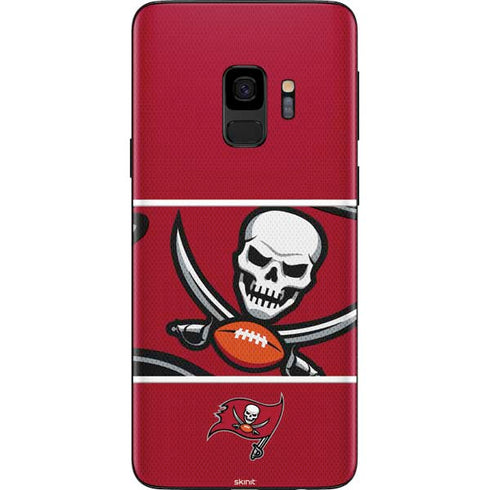 NFL Tampa Bay Buccaneers Zone Block Galaxy S9 Skin
