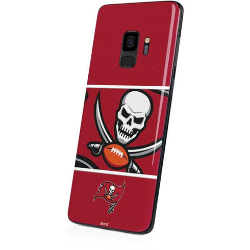 NFL Tampa Bay Buccaneers Zone Block Galaxy S9 Skin