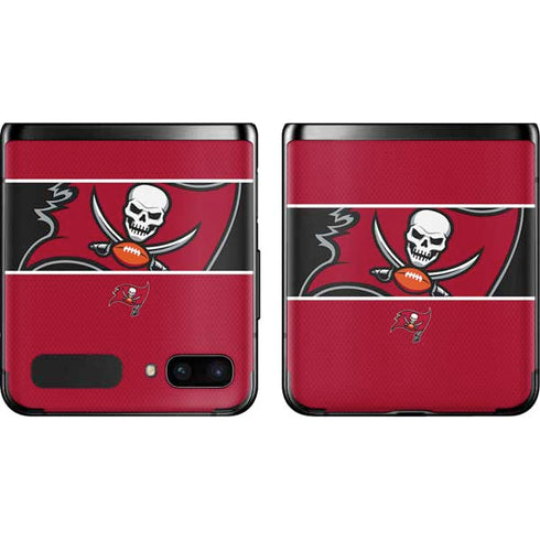 NFL Tampa Bay Buccaneers Zone Block Galaxy Z Flip Skin