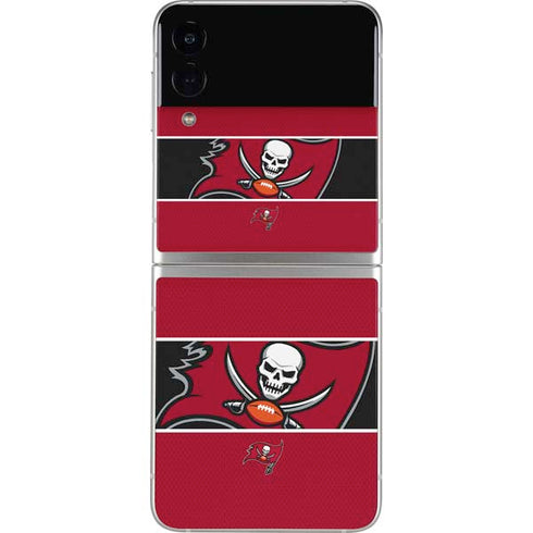 NFL Tampa Bay Buccaneers Zone Block Galaxy Z Flip4 5G Skin
