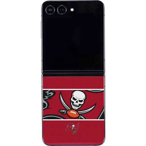 NFL Tampa Bay Buccaneers Zone Block Galaxy Z Flip5 5G Skin