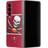 NFL Tampa Bay Buccaneers Zone Block Galaxy Z Fold4 5G Skin