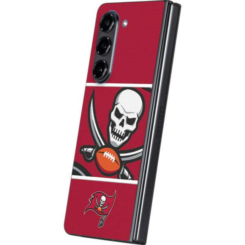 NFL Tampa Bay Buccaneers Zone Block Galaxy Z Fold5 5G Skin