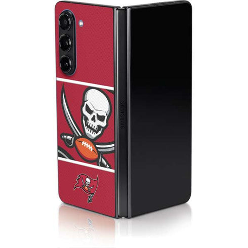 NFL Tampa Bay Buccaneers Zone Block Galaxy Z Fold5 5G Skin