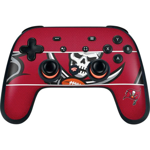 NFL Tampa Bay Buccaneers Zone Block Google Stadia Controller Skin