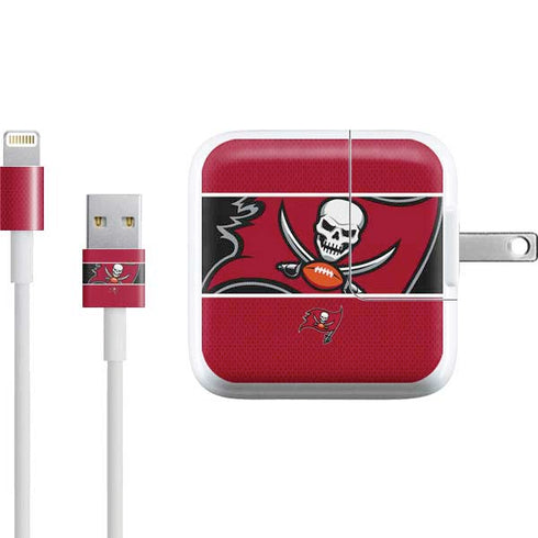 NFL Tampa Bay Buccaneers Zone Block iPad Charger (10W USB) Skin