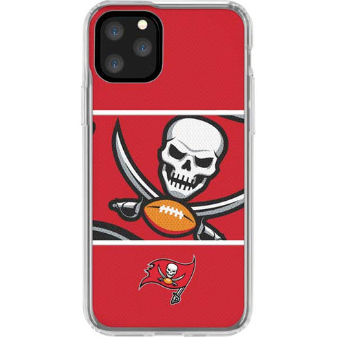 NFL Tampa Bay Buccaneers Zone Block iPhone 11 Pro Clear Case