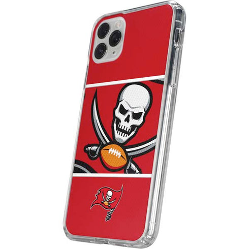NFL Tampa Bay Buccaneers Zone Block iPhone 11 Pro Clear Case