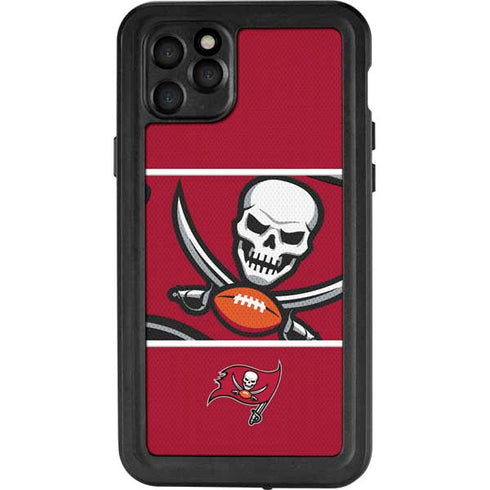 NFL Tampa Bay Buccaneers Zone Block iPhone 11 Pro Max Waterproof Case