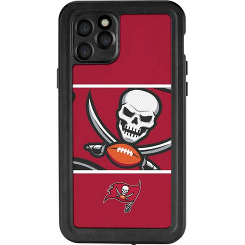 NFL Tampa Bay Buccaneers Zone Block iPhone 11 Pro Waterproof Case