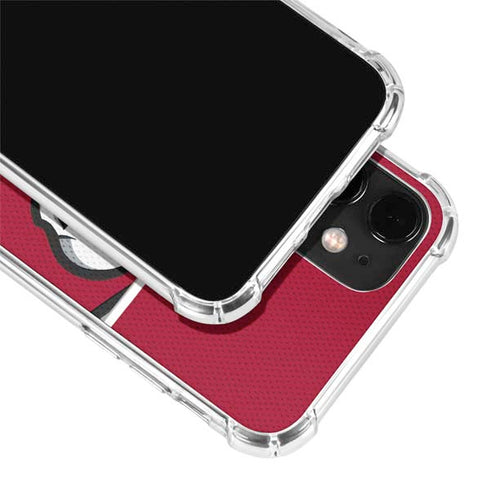 NFL Tampa Bay Buccaneers Zone Block iPhone 12 Mini Clear Case