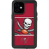 NFL Tampa Bay Buccaneers Zone Block iPhone 12 Mini Waterproof Case