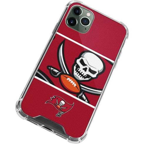 NFL Tampa Bay Buccaneers Zone Block iPhone 12 Pro Max Clear Case