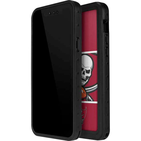 NFL Tampa Bay Buccaneers Zone Block iPhone 12 Pro Waterproof Case