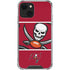 NFL Tampa Bay Buccaneers Zone Block iPhone 13 Mini Clear Case
