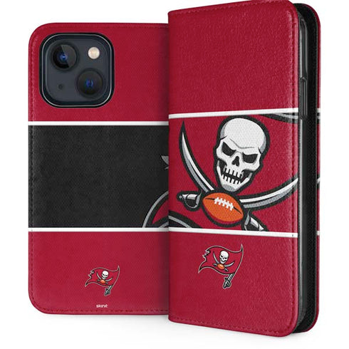NFL Tampa Bay Buccaneers Zone Block iPhone 14 Folio Case
