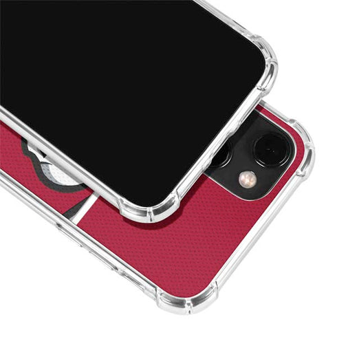NFL Tampa Bay Buccaneers Zone Block iPhone 14 Plus Clear Case