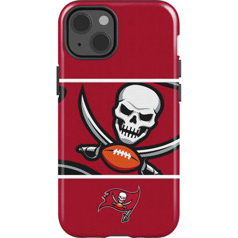 NFL Tampa Bay Buccaneers Zone Block iPhone 15 Impact Case