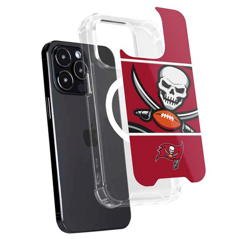 NFL Tampa Bay Buccaneers Zone Block iPhone 14 Pro MagSafe Case