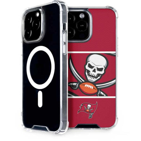 NFL Tampa Bay Buccaneers Zone Block iPhone 15 Pro Max MagSafe Case