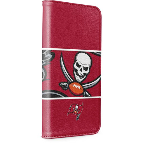 NFL Tampa Bay Buccaneers Zone Block iPhone 15 Pro Folio Case