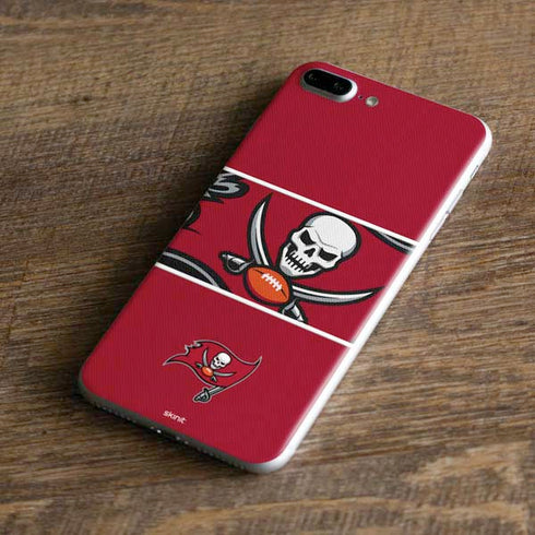 NFL Tampa Bay Buccaneers Zone Block iPhone 8 Plus Skin