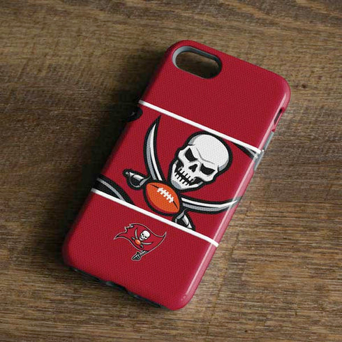 NFL Tampa Bay Buccaneers Zone Block iPhone 8 Pro Case