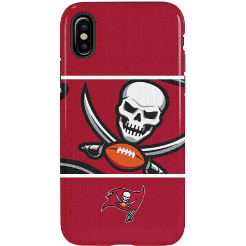 NFL Tampa Bay Buccaneers Zone Block iPhone XS Pro Case
