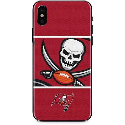 NFL Tampa Bay Buccaneers Zone Block iPhone XS Skin