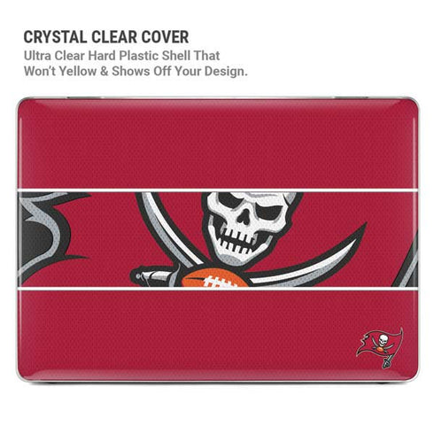 NFL Tampa Bay Buccaneers Zone Block MacBook Air 15in (2023-2025) Case plus Skin