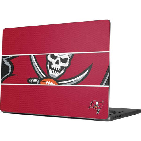 NFL Tampa Bay Buccaneers Zone Block MacBook Pro 14in (2021-24) Skin
