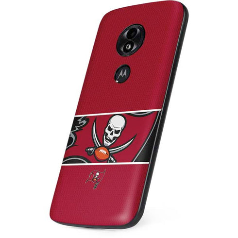NFL Tampa Bay Buccaneers Zone Block Moto E5 Play Skin