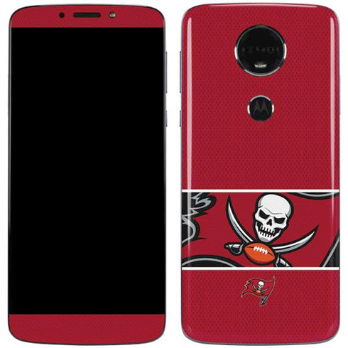 NFL Tampa Bay Buccaneers Zone Block Moto E5 Plus Skin