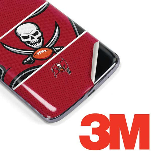 NFL Tampa Bay Buccaneers Zone Block Moto E5 Plus Skin