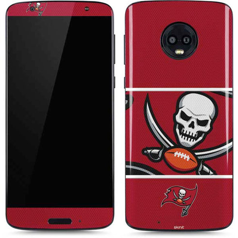NFL Tampa Bay Buccaneers Zone Block Moto G6 Skin
