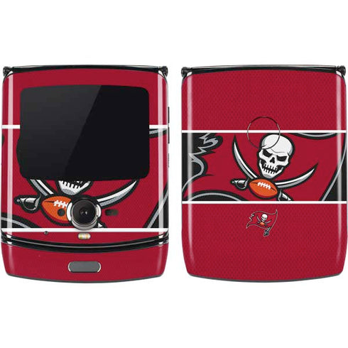 NFL Tampa Bay Buccaneers Zone Block Motorola RAZR Skin