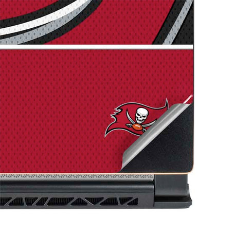 NFL Tampa Bay Buccaneers Zone Block MSI GS65 Stealth Laptop Skin
