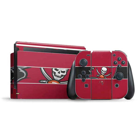 NFL Tampa Bay Buccaneers Zone Block Nintendo Switch Bundle Skin