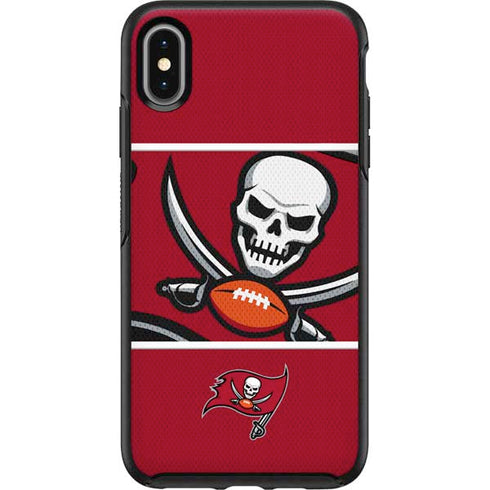 NFL Tampa Bay Buccaneers Zone Block Otterbox Symmetry iPhone Skin