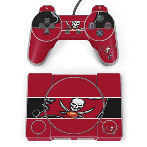 NFL Tampa Bay Buccaneers Zone Block PlayStation Classic Bundle Skin