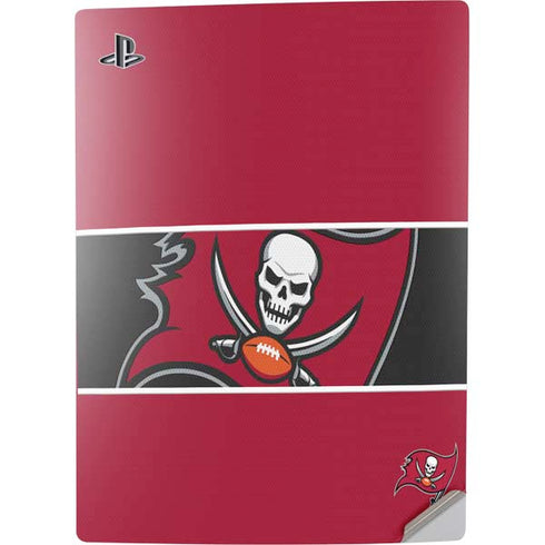 NFL Tampa Bay Buccaneers Zone Block PS5 Digital Edition Console Skin
